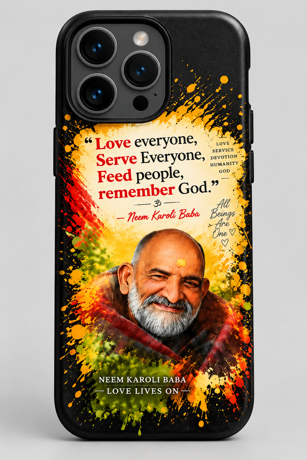 NEEM KAROLI BABA JI IPHONE COVER
