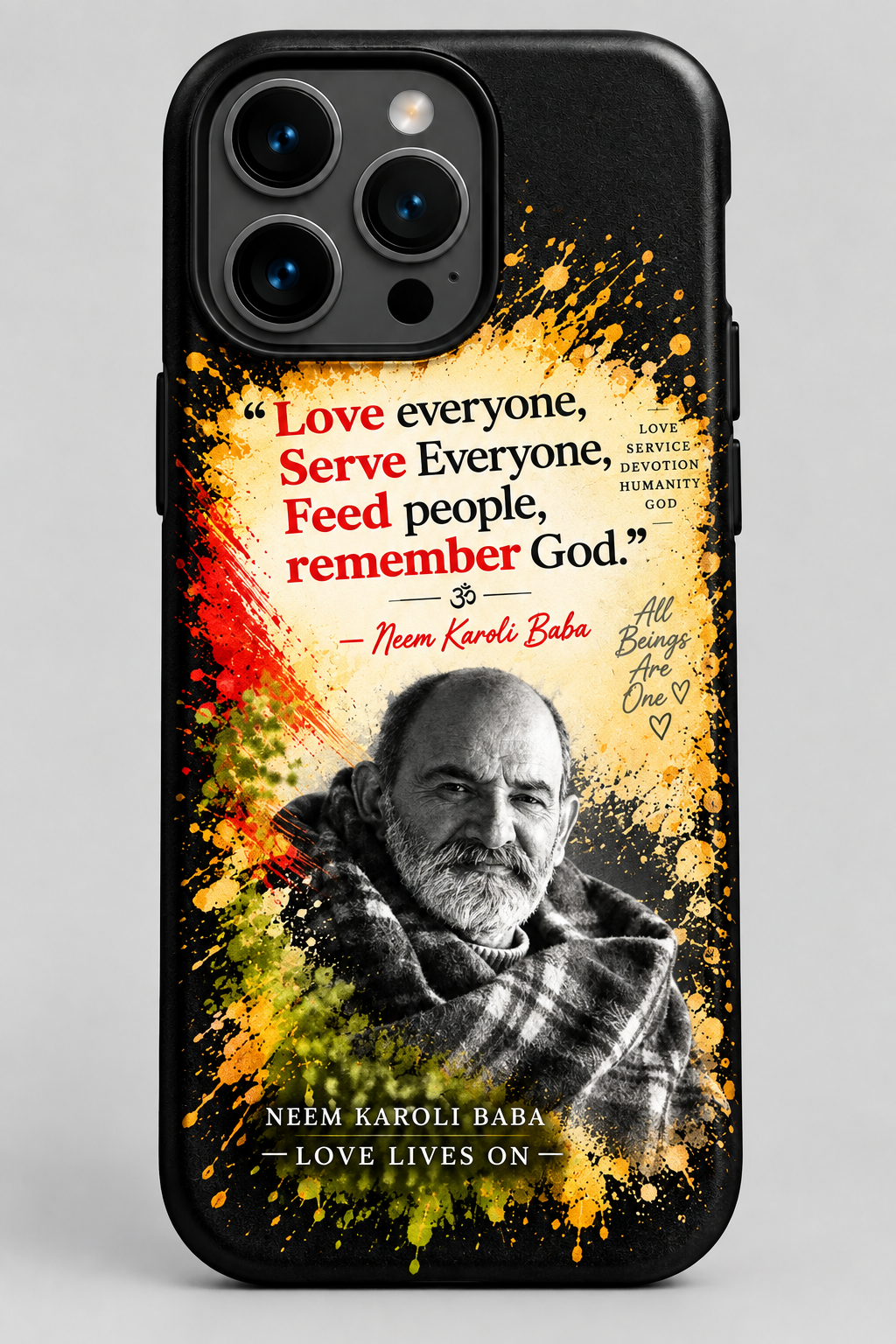 NEEM KAROLI BABA JI IPHONE COVER