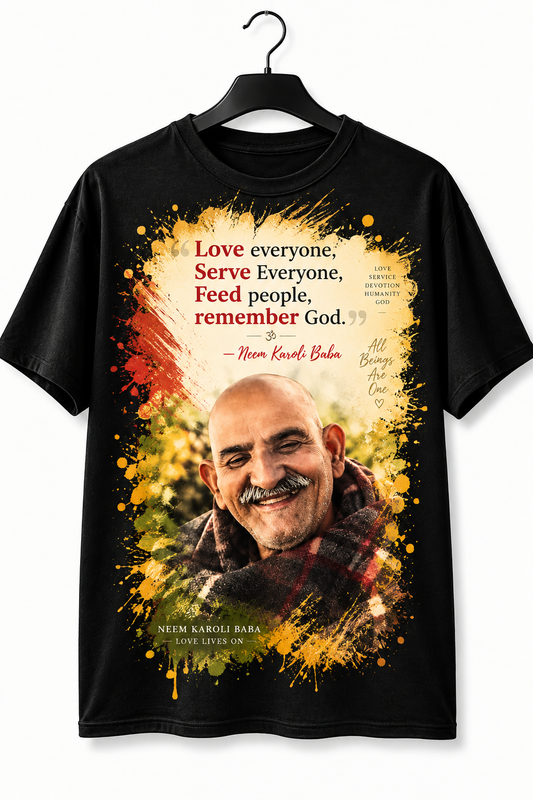 NEEM KAROLI BABA JI T-SHIRT